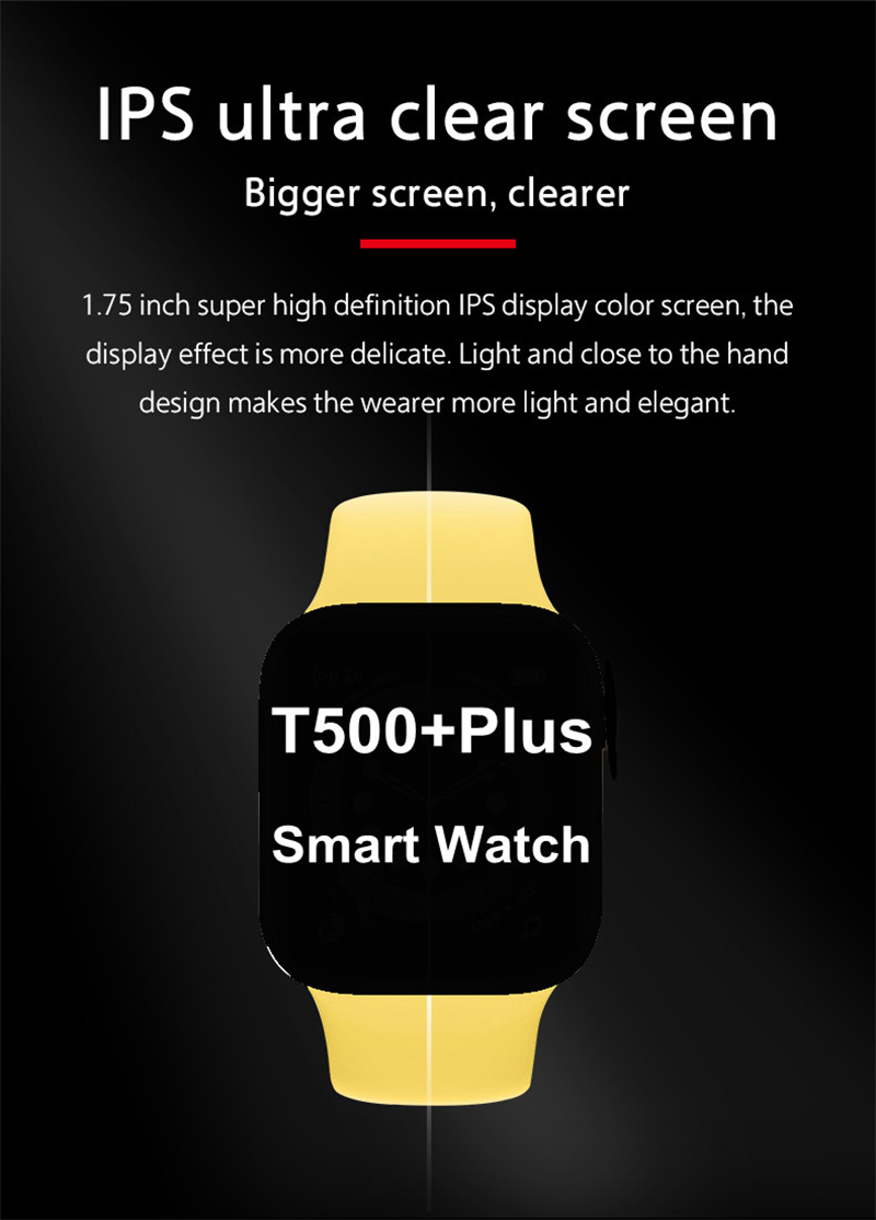 T500+ Plus Smart Watch
